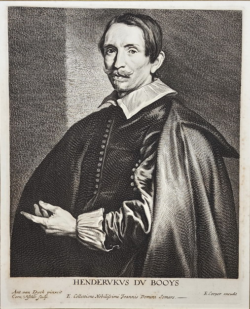 HENDERUKUS DU BOOYS da un dipinto di A. van Dyck