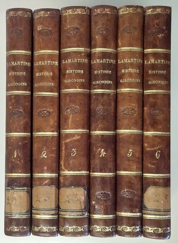 HISTOIRE DES GIRONDINS (vol. I, II, III, IV, V e …