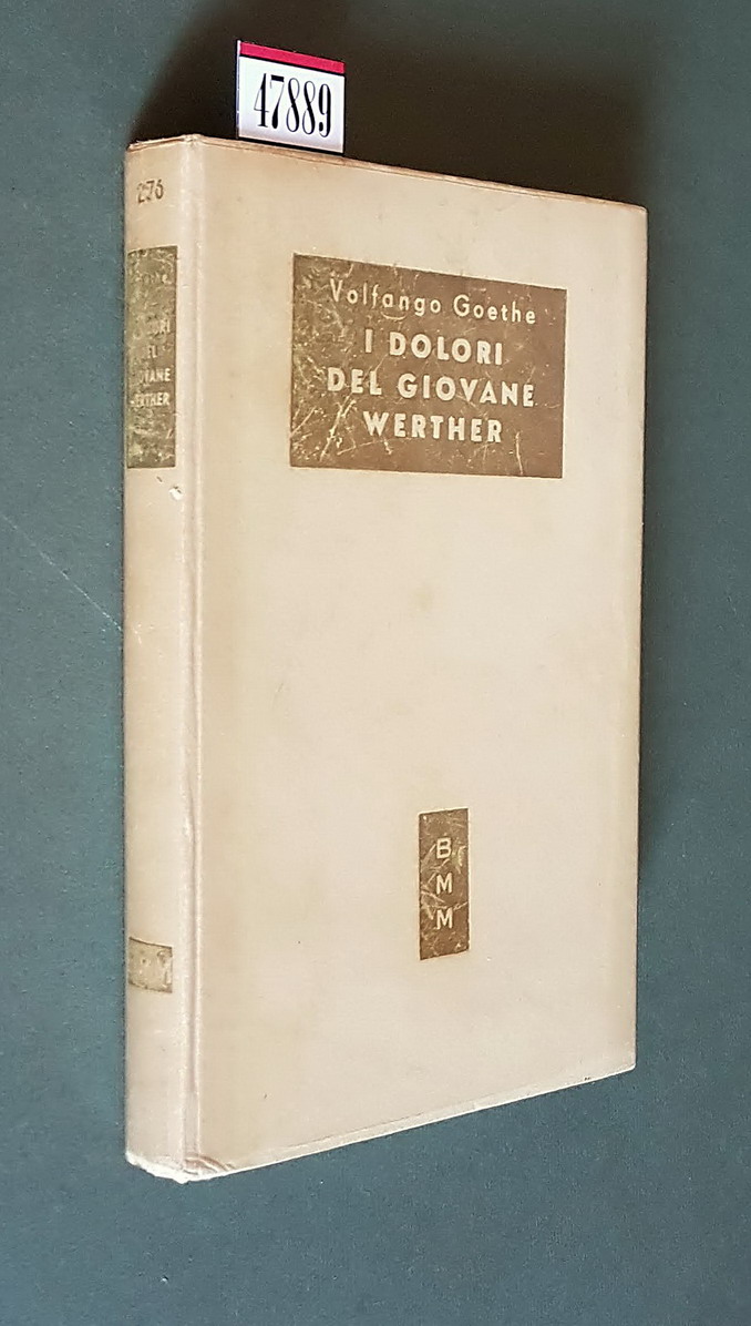 I DOLORI DEL GIOVANE WERTHER