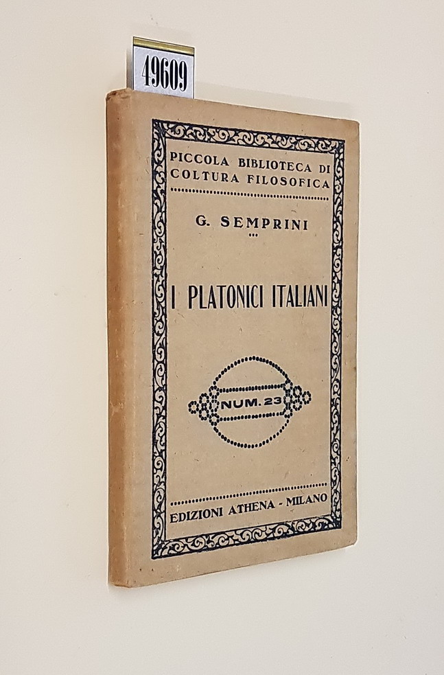 I PLATONICI ITALIANI