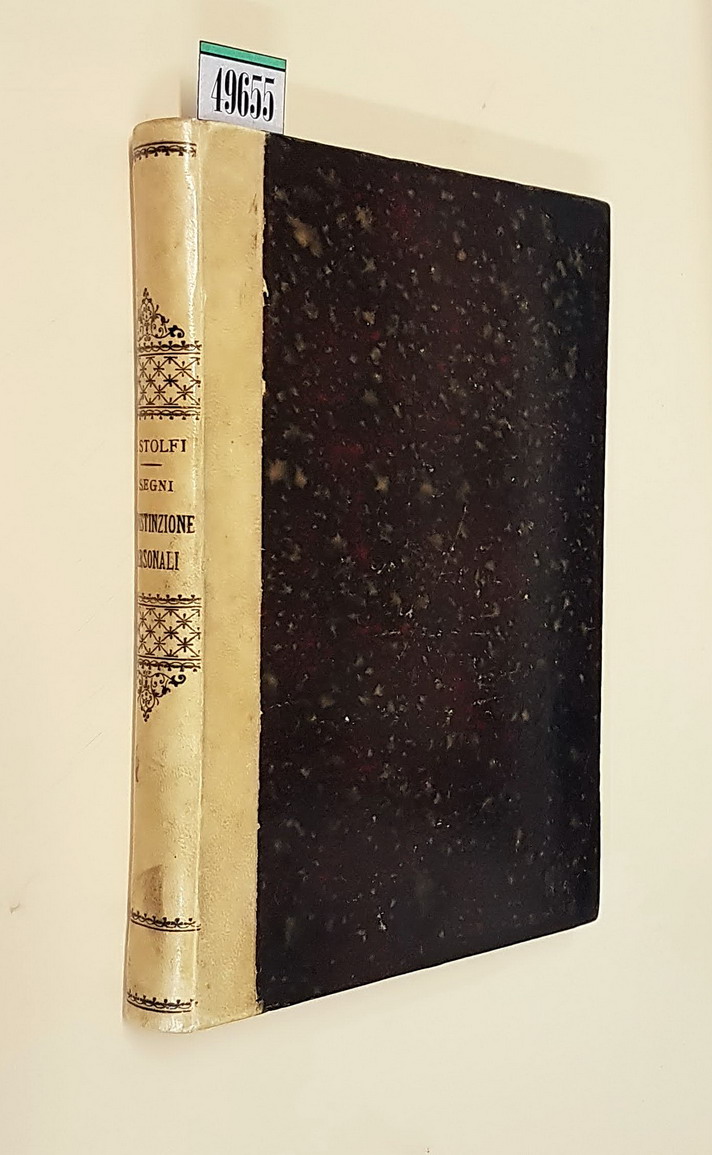 I SEGNI DI DISTINZIONE PERSONALI - Cognome, prenome, soprannome, pseudonimo, …