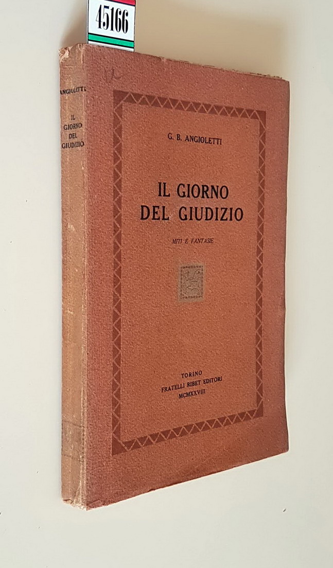 IL GIORNO DEL GIUDIZIO (miti e fantasie)