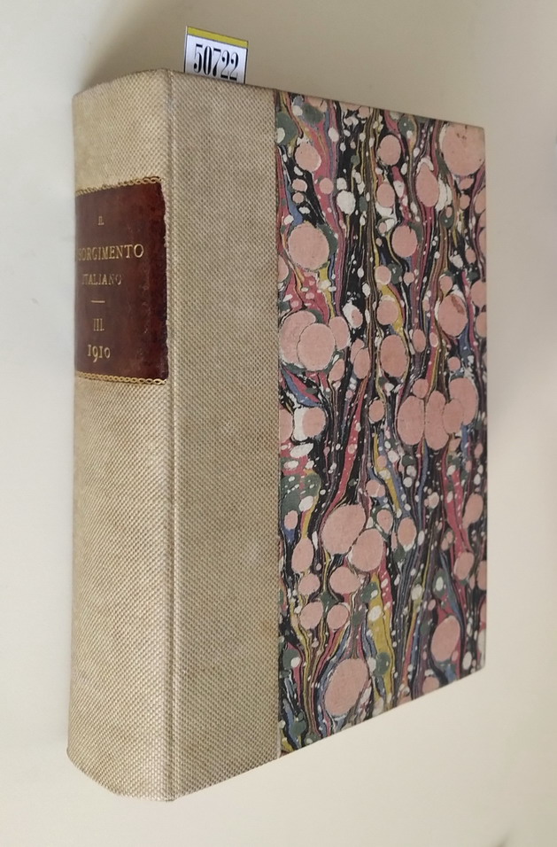 IL RISORGIMENTO ITALIANO rivista storica - Volume III. (annata completa …