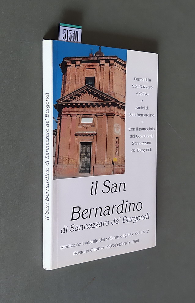 IL SAN BERNARDINO di Sannazzaro de' Burgundi - Parrocchia S.S. …