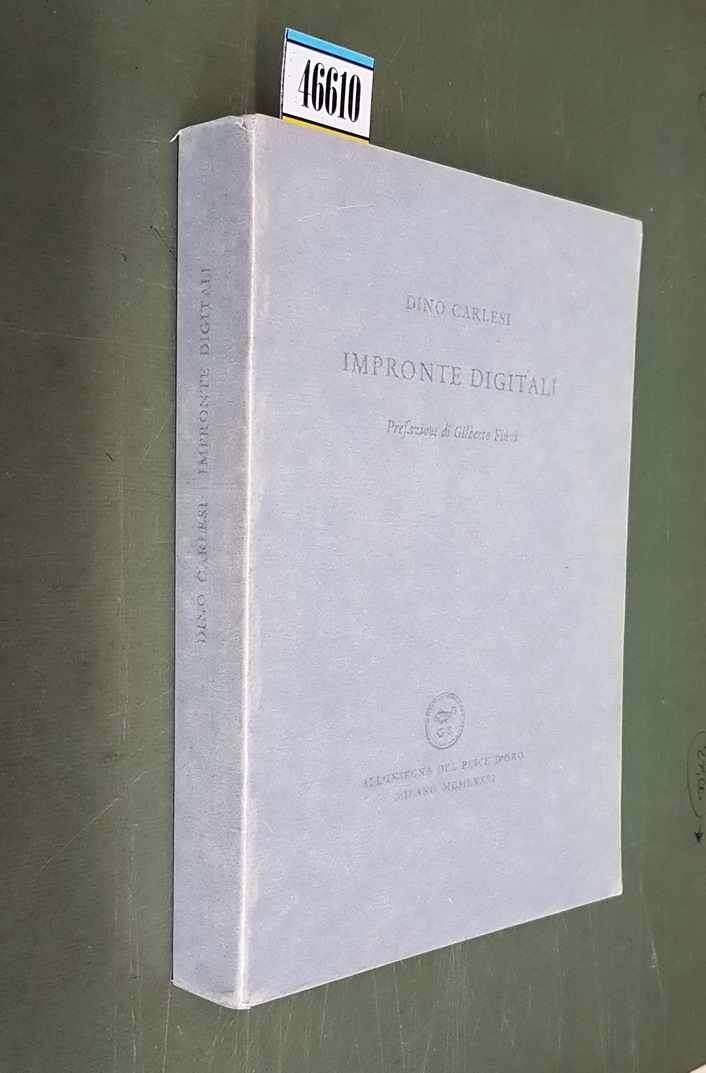 IMPRONTE DIGITALI (1972-1981)