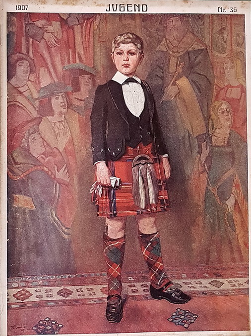 JUGEND - Redaktionsschiuss: 27 August 1907 (N. 36)