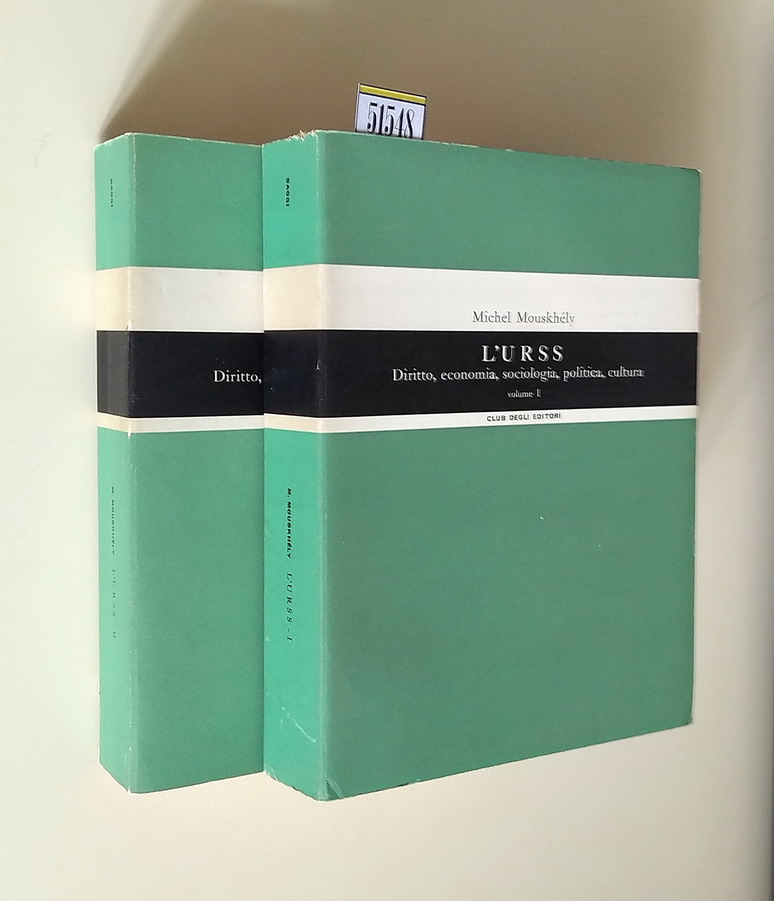 L'URSS - Diritto, economia, sociologia, politica, cultura (volumi I e …