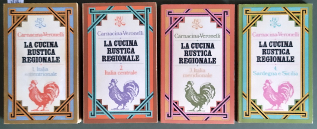 LA CUCINA RUSTICA REGIONALE (volumi I, II, III e VI)