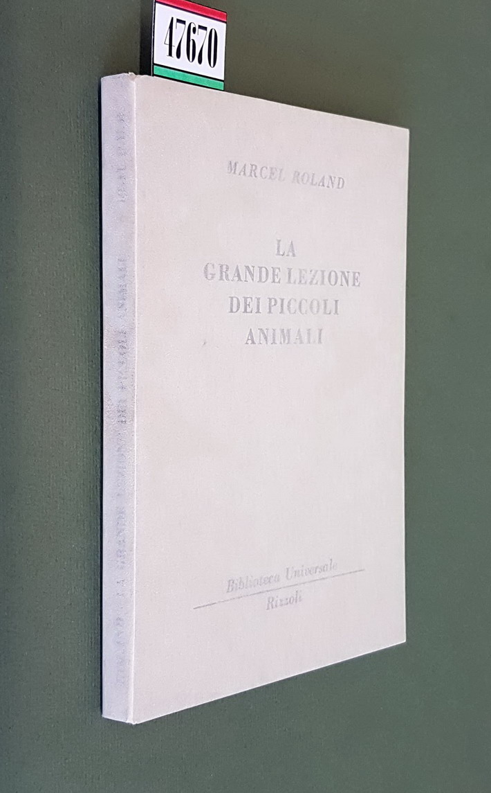 LA GRANDE LEZIONE DEI PICCOLI ANIMALI