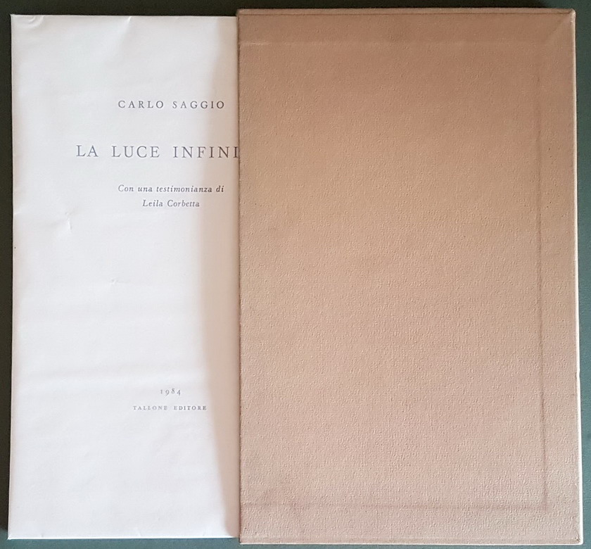 LA LUCE INFINITA con una testimonianza di Leila Corbetta