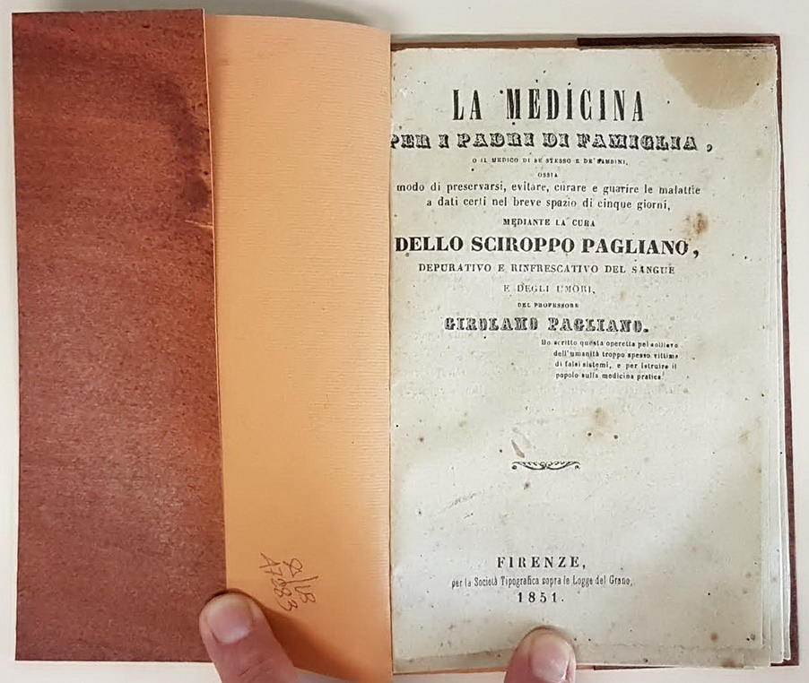 LA MEDICINA PER I PADRI DI FAMIGLIA o il medico …