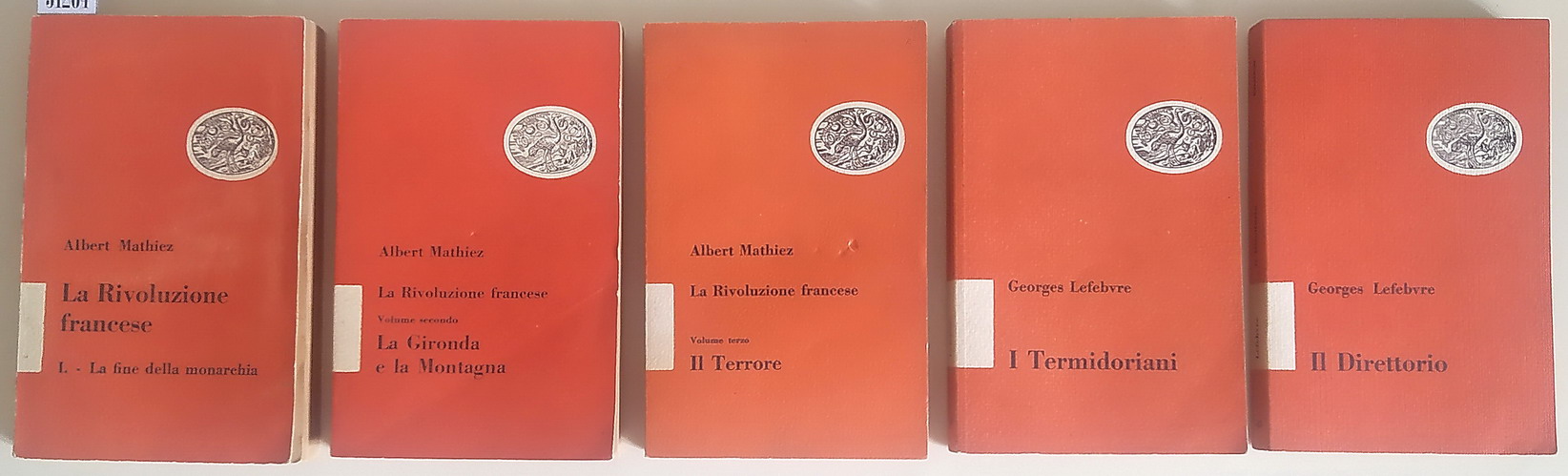 LA RIVOLUZIONE FRANCESE (volumi I, II e III) - TERMIDORIANI …