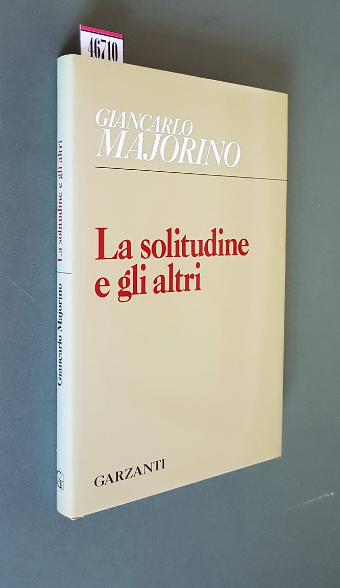 LA SOLITUDINE E GLI ALTRI