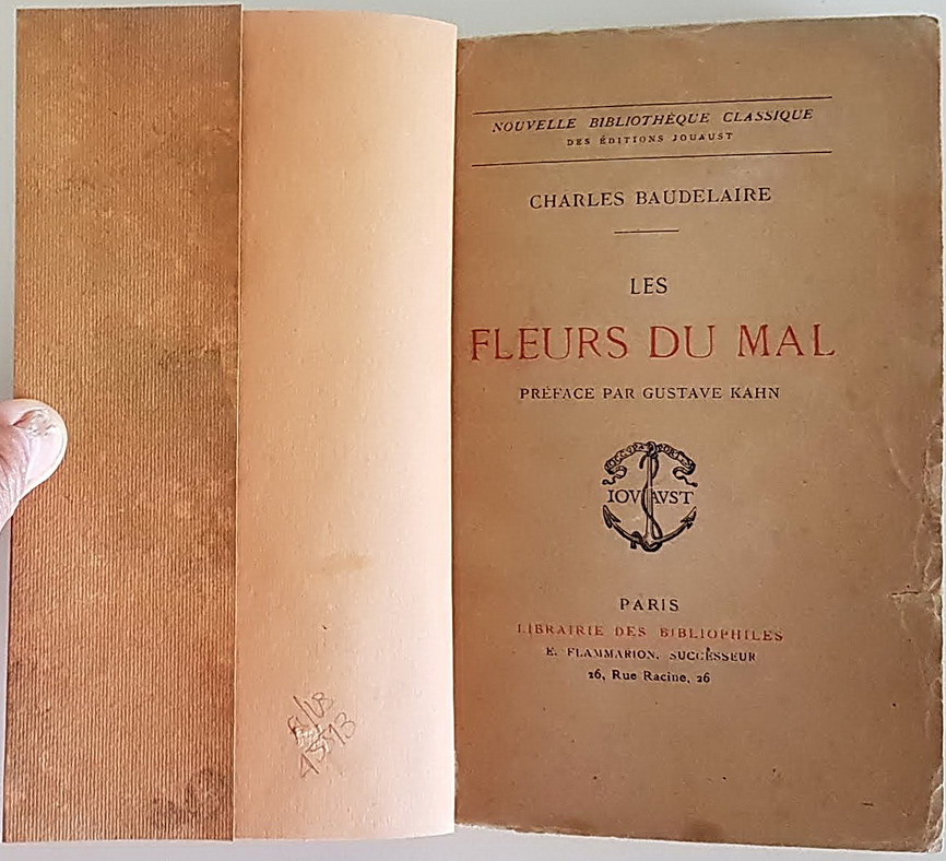 LES FLEURS DU MAL - Preface de Gustave Kars