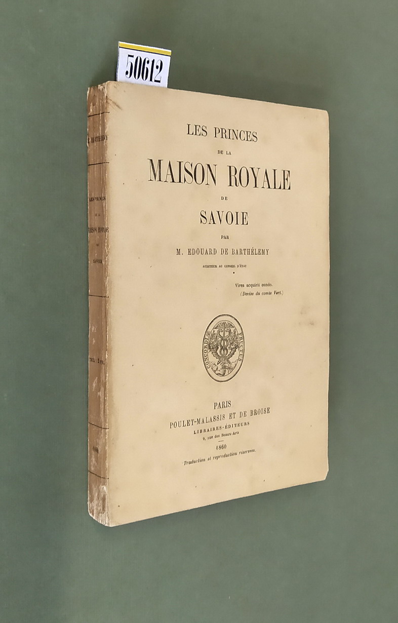LES PRINCES DE LA MAISON ROYALE DE SAVOIE