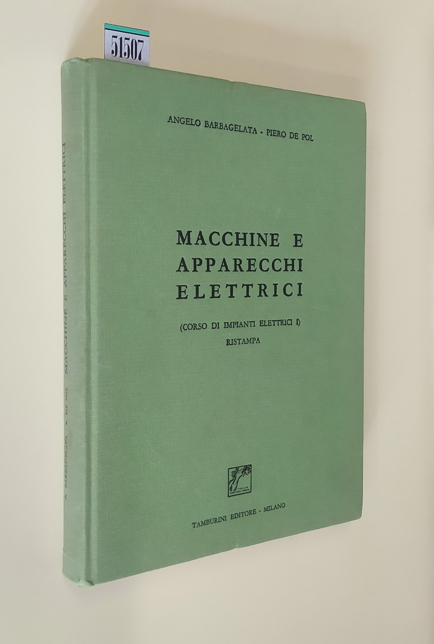 MACCHINE E APPARECCHI ELETTRICI (corso di impianti elettrici I)