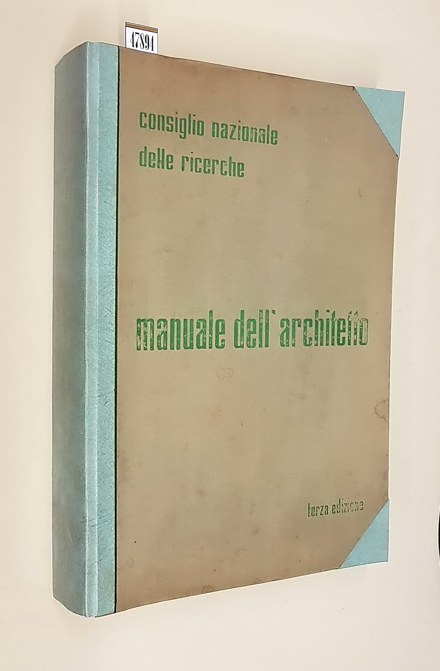 MANUALE DELL'ARCHITETTO