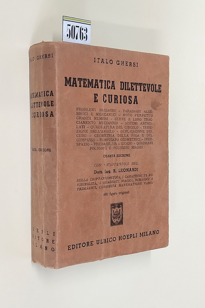 MATEMATICA DILETTEVOLE E CURIOSA