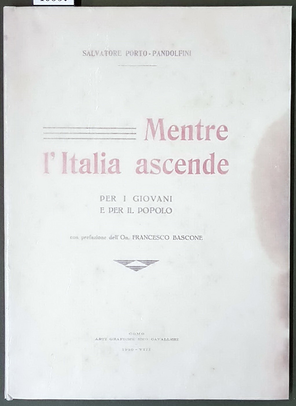 MENTRE L'ITALIA ASCENDE - Per i giovani e per il …