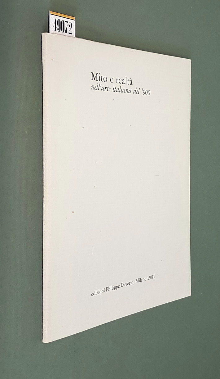 MITO E REALTA' nell'arte italiana del '900