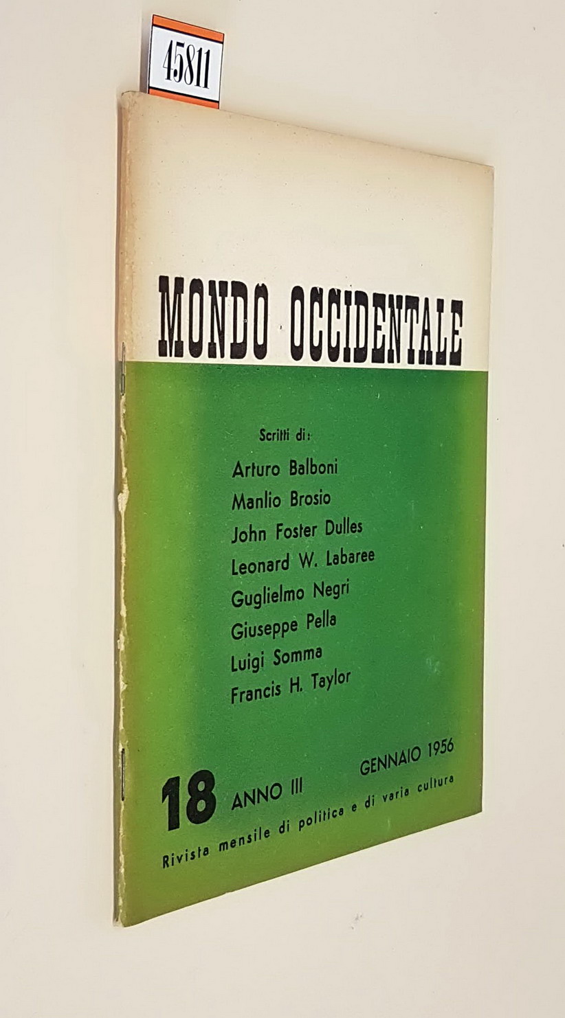 MONDO OCCIDENTALE (anno III) - N. 18 (gennaio 1956)