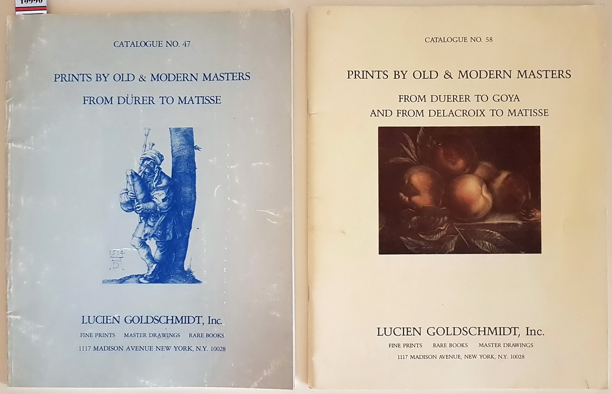 N. 2 cataloghi (N. 47 e 58) PRINTS BY OLD …