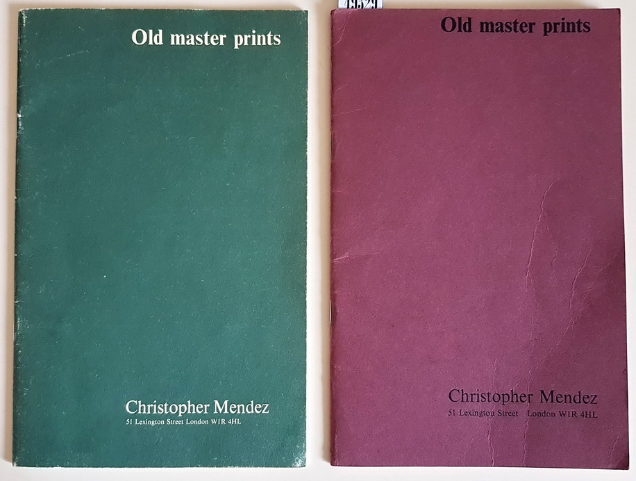 N. 2 cataloghi OLD MASTER PRINTS (catalogue N. 37 e …