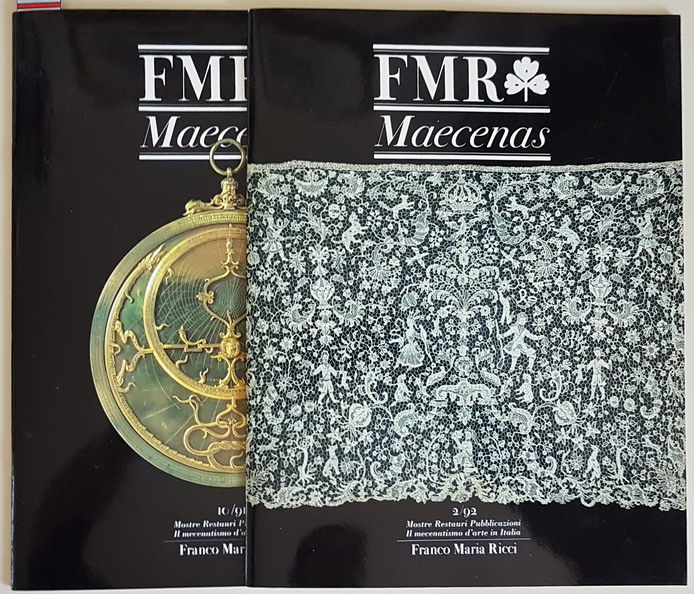 N. 2 numeri della rivista: FMR MAECENAS (n. 10/91 e …
