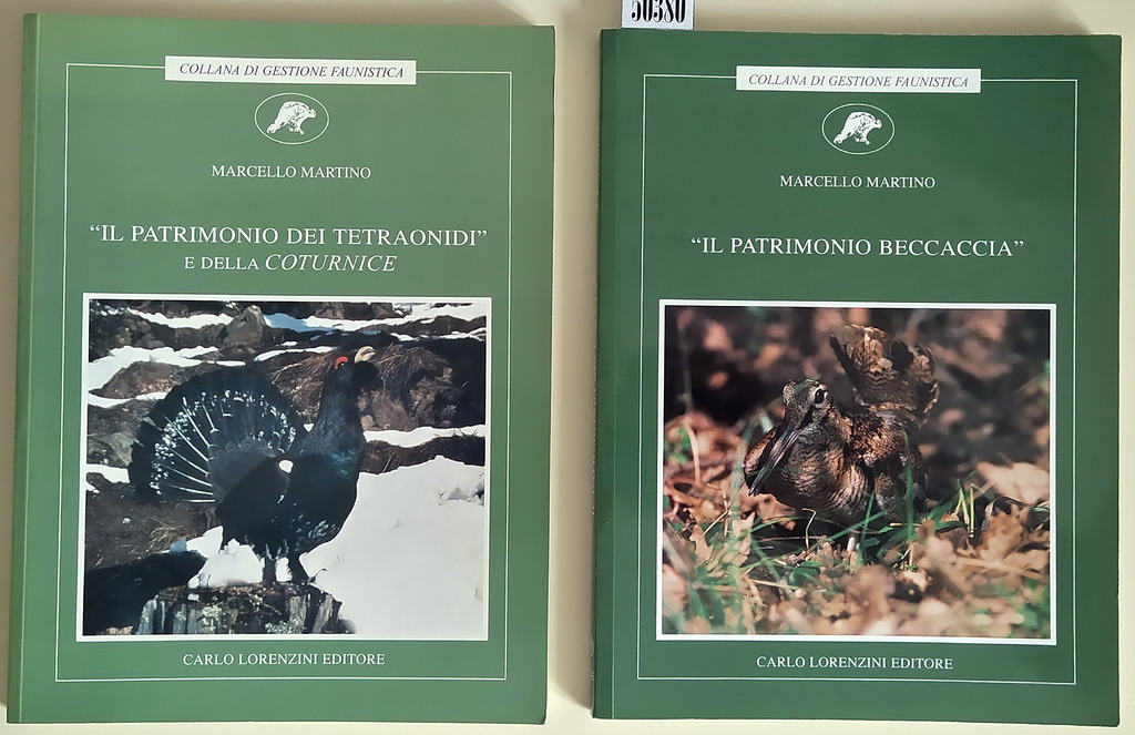 N. 2 vol. della collana: Gestiona faunistica: IL PATRIMONIO BECCACCIA …