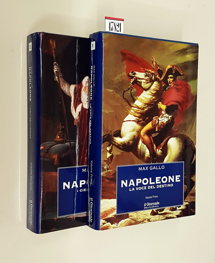 N. 2 volumi: NAPOLEONE la voce del destino (volume I.) …