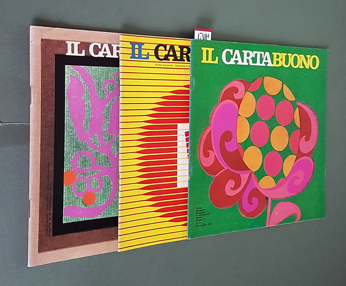 N. 3 fascicoli della rivista bimestrale IL CARTABUONO (N. 17 …