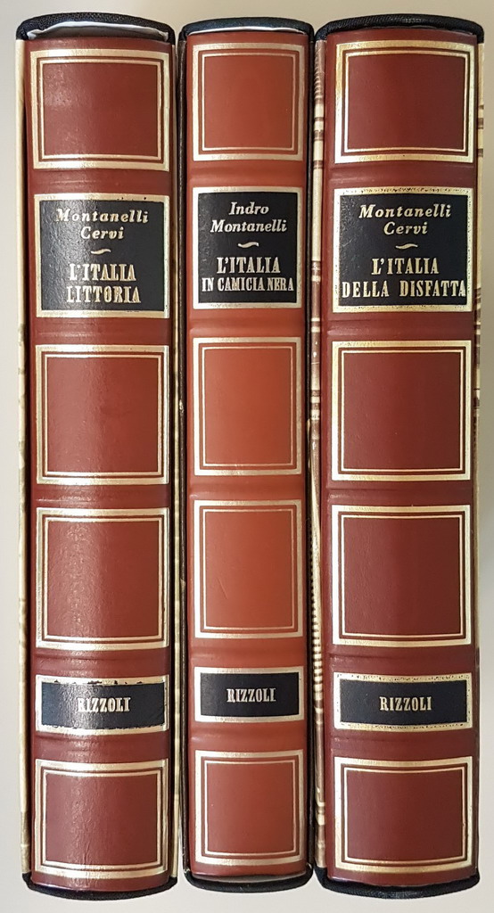 N. 3 libri: L'ITALIA DEI SECOLI BUI . Il Medio …