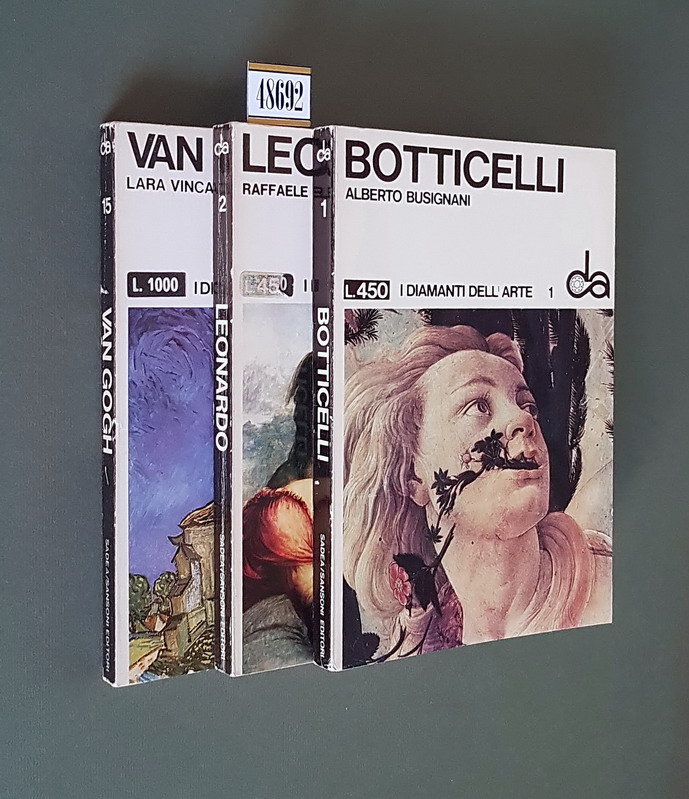 N. 3 vol. della collana I diamanti dell'arte: BOTTICELLI (N. …