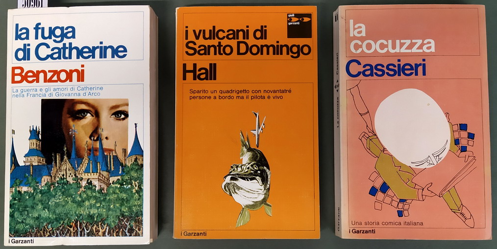 N. 3 volumi della collana I GARZANTI: LA FUGA DI …