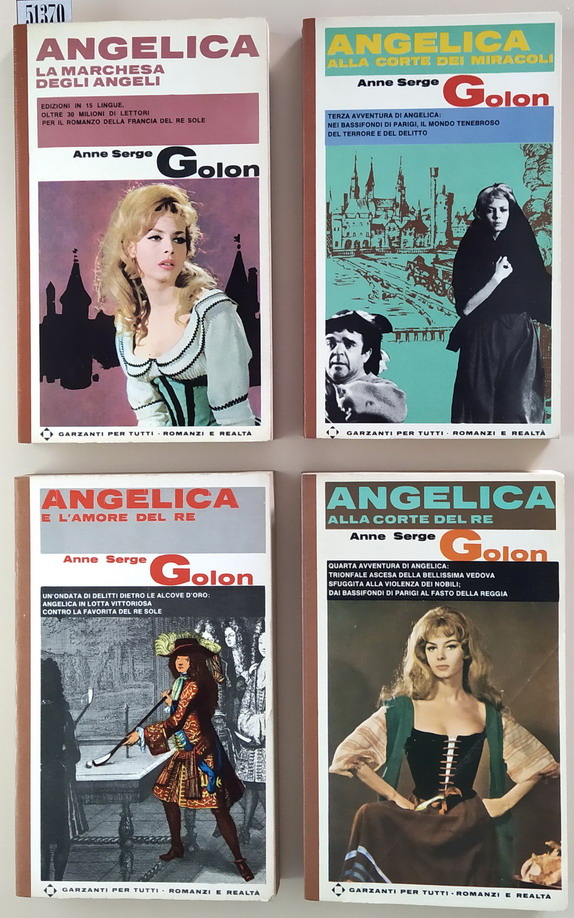 N. 4 volumi della serie GARZANTI PER TUTTI: ANGELICA: La …