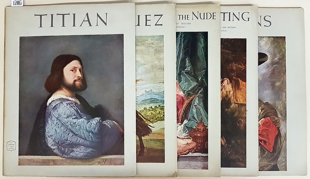 N. 5 fascicoli della collana The Library of Great Painters: …