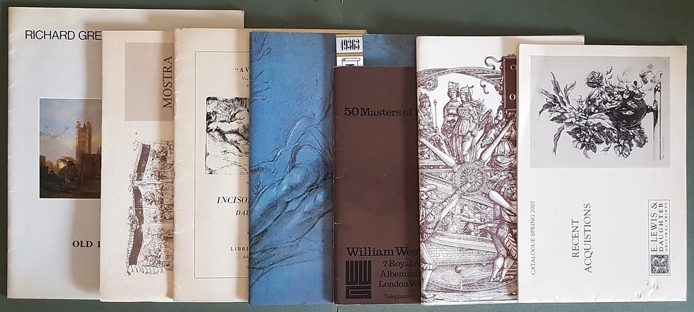 N. 7 cataloghi di vendite relativi ad incisioni antiche e …