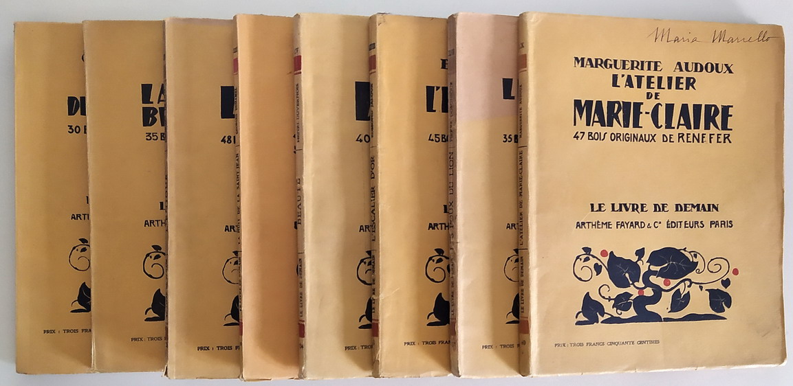 N. 8 volumi della collana: LE LIVRE DE DEMAIN