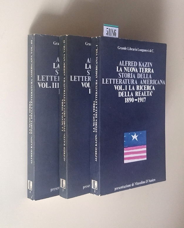 NUOVA TERRA - STORIA DELLA LETTERATURA AMERICANA (volumi I, II …