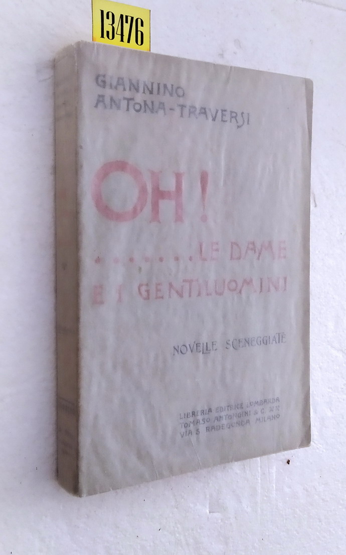 OH!. LE DAME E I GENTILUOMINI - Novelle sceneggiate