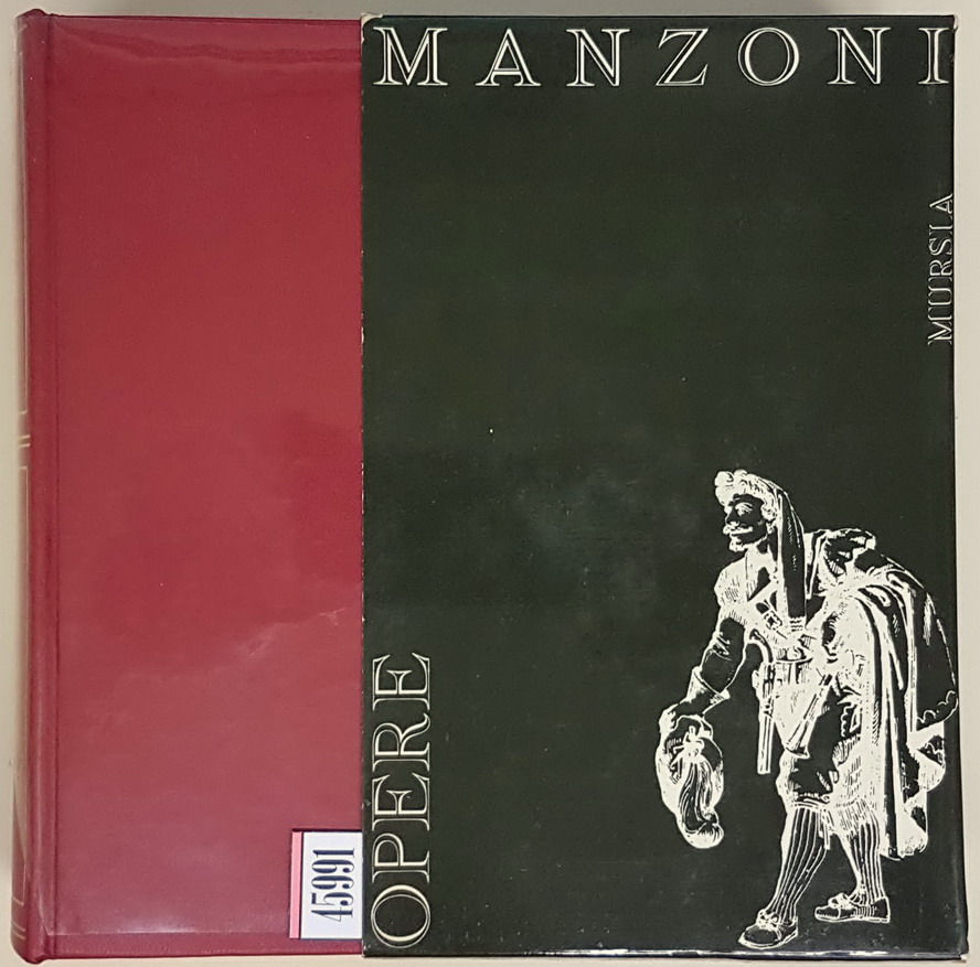 OPERE DI ALESSANDRO MANZONI a cura di Lanfranco Caretti
