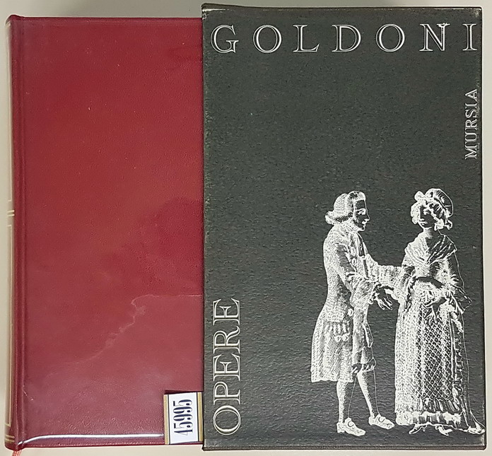 OPERE DI CARLO GOLDONI s cura di Gianfranco Folena con …