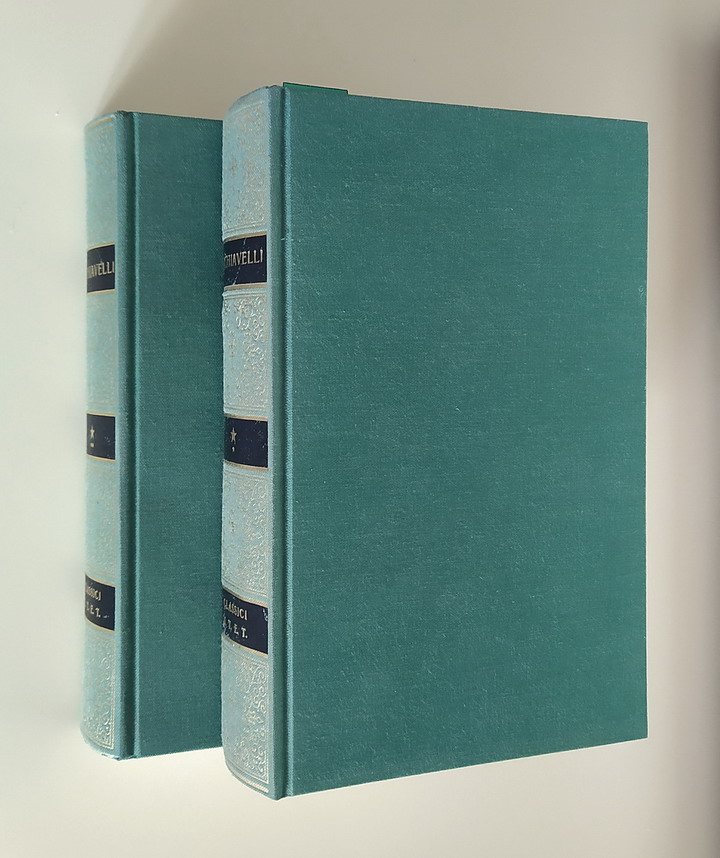 OPERE di Niccolo' Machiavelli (VOLUME PRIMO - tomi I e …