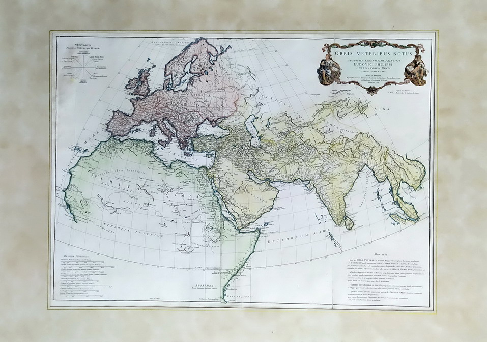 ORBIS VETERIBUS NOTUS Auspiciis Serenissimi Principis LUDOCICI PHILIPPI Aurelianorum Ducis.