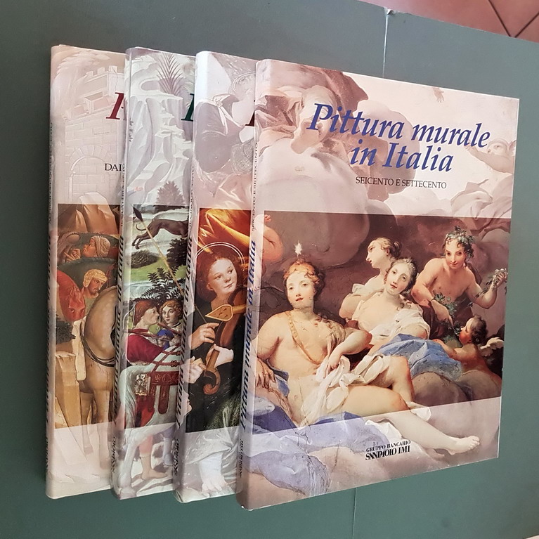 PITTURA MURALE IN ITALIA (volumi I, II, III e IV)