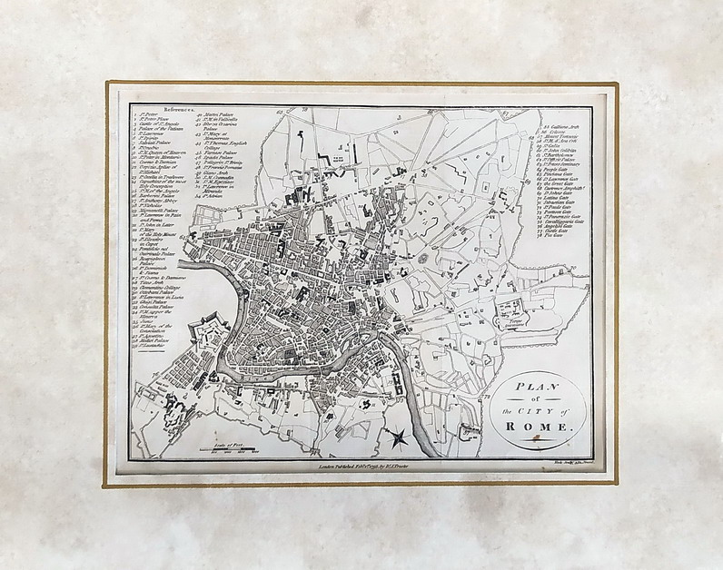 PLAN OF THE CITY OF ROME