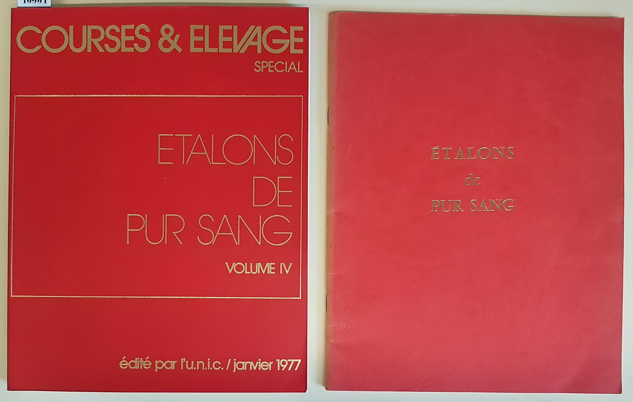REPERTOIRE DES ETALONS DE PUR SANG (annÃ©e 1977-78) - Supplement …