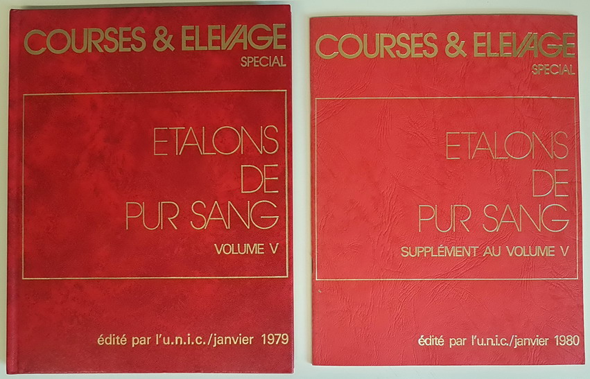 REPERTOIRE DES ETALONS DE PUR SANG (annÃ©e 1979-80) - Supplement …