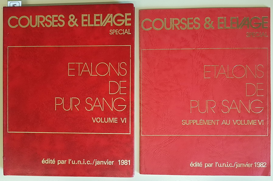REPERTOIRE DES ETALONS DE PUR SANG (annÃ©e 1981-82) - Supplement …