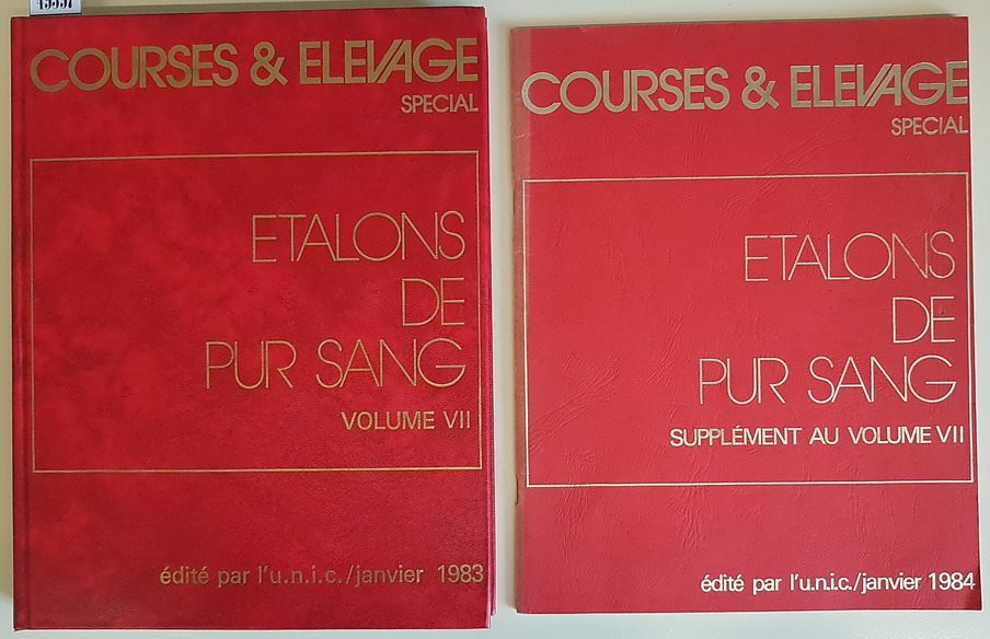REPERTOIRE DES ETALONS DE PUR SANG (annÃ©e 1983-84) - Supplement …